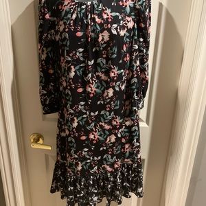 Lovely flowing dress.